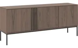 Goossens dressoir viola donker bruin eiken - 8244489-goossens-viola-dressoir-eiken-01