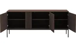 Goossens dressoir viola bruin eiken - 8244490-goossens-viola-dressoir-eiken-01