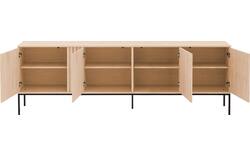 Goossens dressoir viola wit eiken - 8244492-goossens-viola-dressoir-eiken-02