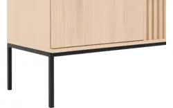Goossens dressoir viola wit eiken - 8244492-goossens-viola-dressoir-eiken-01