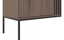 Goossens dressoir viola donker bruin eiken - 8244493-goossens-viola-dressoir-eiken-01