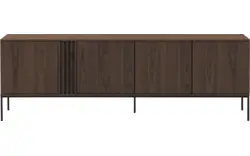 Goossens dressoir viola bruin eiken - 8244494-goossens-viola-dressoir-eiken-01