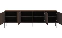 Goossens dressoir viola bruin eiken - 8244494-goossens-viola-dressoir-eiken-01