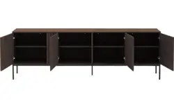 Goossens dressoir viola bruin eiken - 8244494-goossens-viola-dressoir-eiken-01