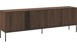 Goossens dressoir viola bruin eiken - 8244494-goossens-viola-dressoir-eiken-01