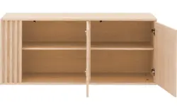 Goossens dressoir viola wit eiken - 8244496-goossens-viola-dressoir-eiken-01