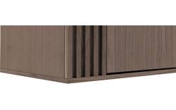 Goossens dressoir viola donker bruin eiken - 8244497-goossens-viola-dressoir-eiken-01