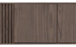 Goossens dressoir viola donker bruin eiken - 8244497-goossens-viola-dressoir-eiken-01