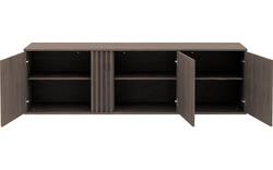 Goossens dressoir viola donker bruin eiken - 8244501-goossens-viola-dressoir-eiken-01