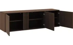 Goossens dressoir viola bruin eiken - 8244502-goossens-viola-dressoir-eiken-01