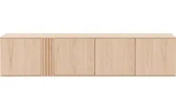 Goossens dressoir viola wit eiken - 8244504-goossens-viola-dressoir-eiken-01