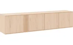 Goossens dressoir viola wit eiken - 8244504-goossens-viola-dressoir-eiken-01