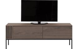 Goossens tv meubel viola donker bruin eiken - 8244509-goossens-viola-tv-meubel-eiken-donker-bruin-02