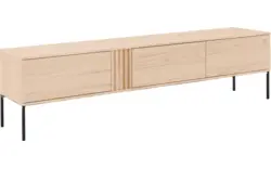 Goossens tv meubel viola wit eiken - 8244512-goossens-viola-tv-meubel-eiken-wit-01