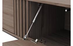 Goossens tv meubel viola donker bruin eiken - 8244513-goossens-viola-tv-meubel-eiken-donker-bruin-01