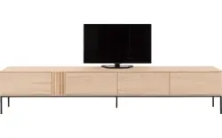 Goossens tv meubel viola wit eiken - 8244516-goossens-viola-tv-meubel-eiken-wit-01