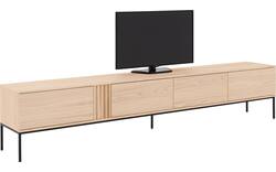 Goossens tv meubel viola wit eiken - 8244516-goossens-viola-tv-meubel-eiken-wit-01