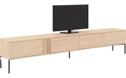 Goossens tv meubel viola wit eiken - 8244516-goossens-viola-tv-meubel-eiken-wit-01