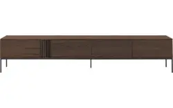 Goossens tv meubel viola bruin eiken - 8244518-goossens-viola-tv-meubel-eiken-bruin-01