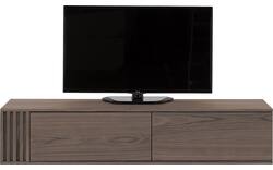 Goossens tv meubel viola donker bruin eiken - 8244521-goossens-viola-tv-meubel-eiken-donker-bruin-02