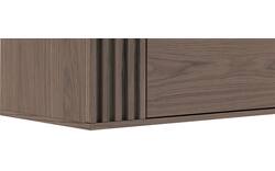 Goossens tv meubel viola donker bruin eiken - 8244521-goossens-viola-tv-meubel-eiken-donker-bruin-01