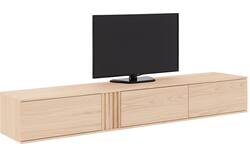 Goossens tv meubel viola wit eiken - 8244524-goossens-viola-tv-meubel-eiken-wit-01