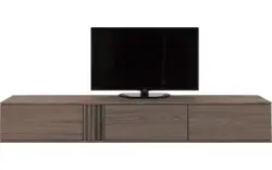 Goossens tv meubel viola donker bruin eiken - 8244525-goossens-viola-tv-meubel-eiken-donker-bruin-01