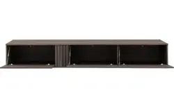 Goossens tv meubel viola donker bruin eiken - 8244525-goossens-viola-tv-meubel-eiken-donker-bruin-01
