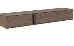Goossens tv meubel viola donker bruin eiken - 8244525-goossens-viola-tv-meubel-eiken-donker-bruin-01