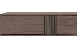 Goossens tv meubel viola donker bruin eiken - 8244525-goossens-viola-tv-meubel-eiken-donker-bruin-01