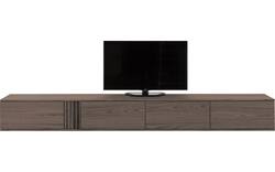 Goossens tv meubel viola donker bruin eiken - 8244529-goossens-viola-tv-meubel-eiken-donker-bruin-02