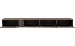 Goossens tv meubel viola donker bruin eiken - 8244529-goossens-viola-tv-meubel-eiken-donker-bruin-01