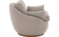 Goossens draaifauteuil lazy bruin stof - 8244531-goossens-lazy-fauteuil-stof-05