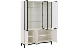 Goossens vitrinekast valencia wit melamine - 8244533-goossens-valencia-vitrinekast-melamine-01