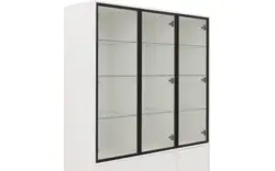 Goossens vitrinekast valencia wit melamine - 8244533-goossens-valencia-vitrinekast-melamine-01