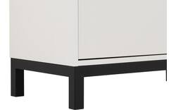 Goossens vitrinekast valencia wit melamine - 8244533-goossens-valencia-vitrinekast-melamine-01