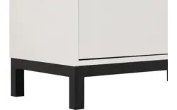 Goossens vitrinekast valencia wit melamine - 8244533-goossens-valencia-vitrinekast-melamine-01