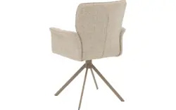 Goossens eetkamerstoel hermes beige stof - 8244605-goossens-hermes-stoel-onderdelen-stof-01