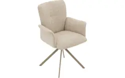 Goossens eetkamerstoel hermes beige stof - 8244605-goossens-hermes-stoel-onderdelen-stof-01