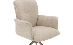 Goossens eetkamerstoel hermes beige stof - 8244605-goossens-hermes-stoel-onderdelen-stof-01