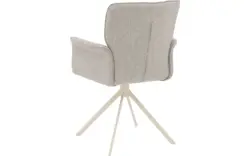 Goossens eetkamerstoel hermes grijs stof - 8244606-goossens-hermes-stoel-onderdelen-stof-01