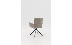 Goossens eetkamerstoel hermes bruin stof - 8244607-goossens-hermes-stoel-onderdelen-stof-01