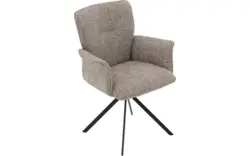 Goossens eetkamerstoel hermes bruin stof - 8244607-goossens-hermes-stoel-onderdelen-stof-01