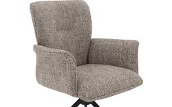 Goossens eetkamerstoel hermes bruin stof - 8244607-goossens-hermes-stoel-onderdelen-stof-01