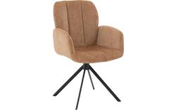 Goossens eetkamerstoel hestia roze stof - 8244608-goossens-hestia-stoel-onderdelen-stof-01