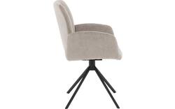 Goossens eetkamerstoel hestia grijs stof - 8244609-goossens-hestia-stoel-onderdelen-stof-01