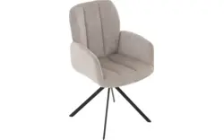 Goossens eetkamerstoel hestia grijs stof - 8244609-goossens-hestia-stoel-onderdelen-stof-01