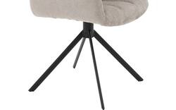 Goossens eetkamerstoel hestia grijs stof - 8244609-goossens-hestia-stoel-onderdelen-stof-01