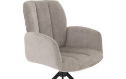 Goossens eetkamerstoel hestia grijs stof - 8244609-goossens-hestia-stoel-onderdelen-stof-01