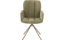 Goossens eetkamerstoel hestia groen stof - 8244612-goossens-hestia-stoel-onderdelen-stof-01